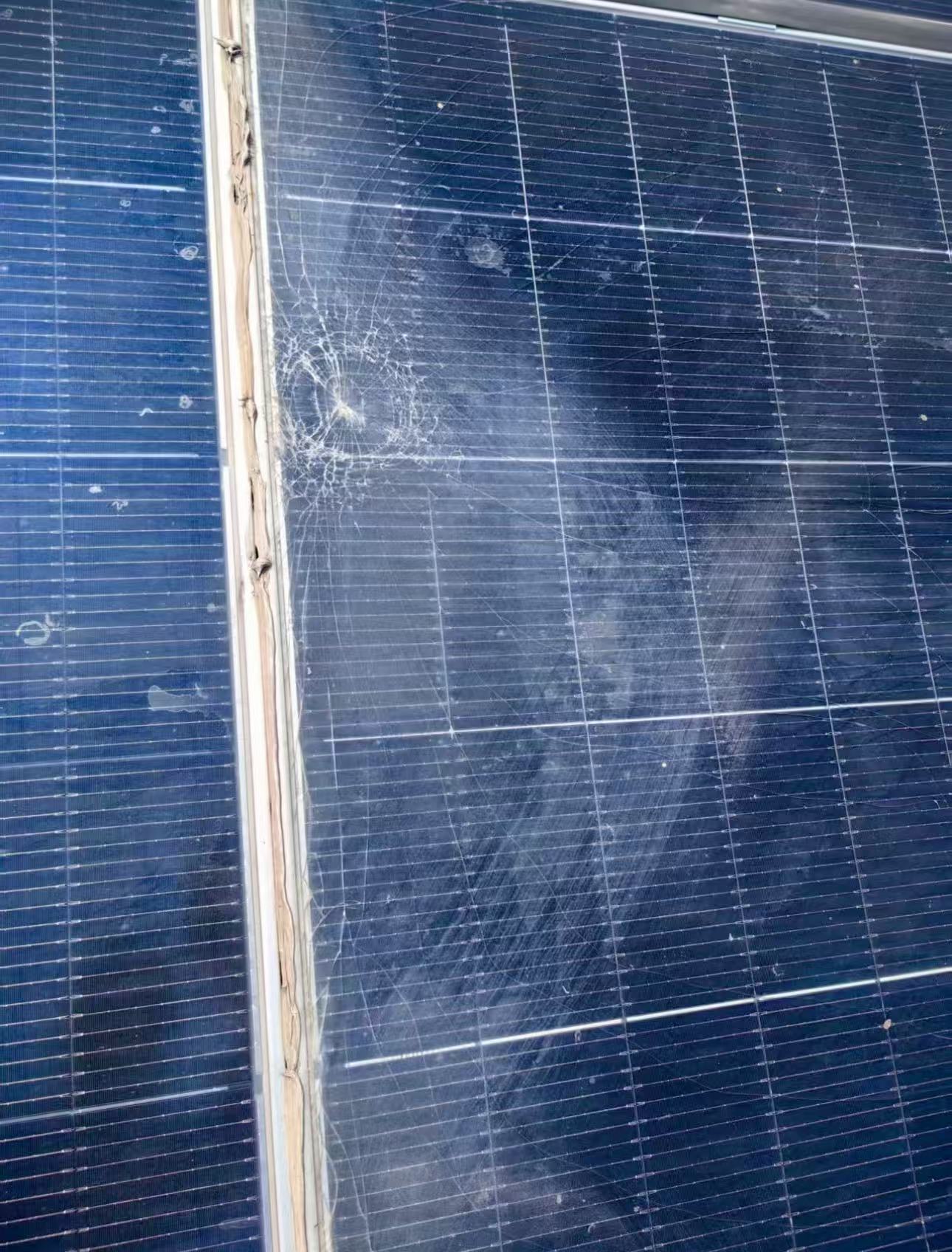 PV module damage preview